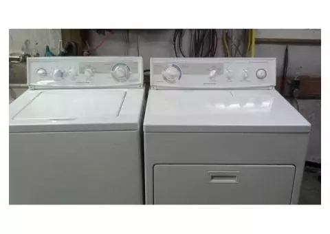 Kenmore extra large capacity matched set washer and dryer